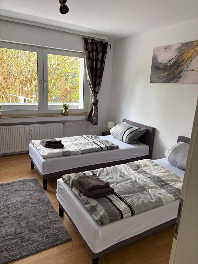 Ferienwohnung, mit Terrasse und Garten sowie Ausblick in Georgsmarienhütte - 3