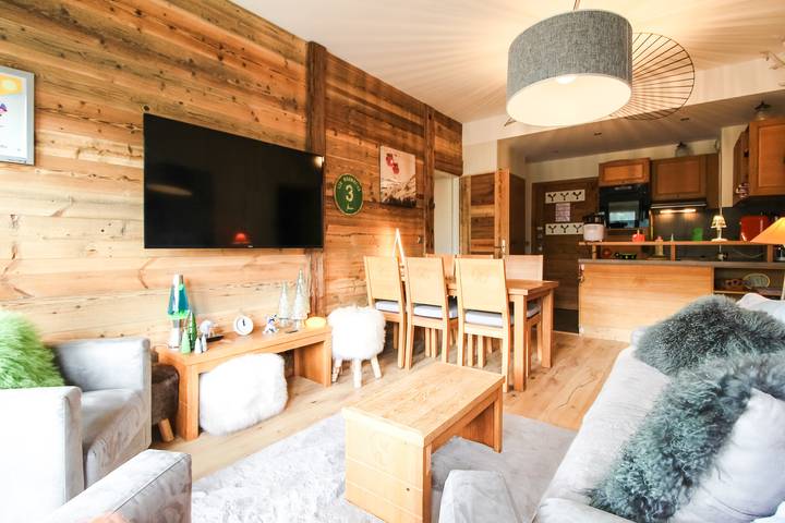 Location de vacances pour 6 personnes, avec balcon, animaux acceptés dans Flaine
