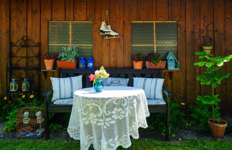 Ferienwohnung für 4 Personen, mit Terrasse und Garten in Eggstätt