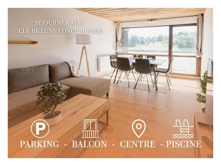 Gîte pour 4 personnes, avec Balcon ainsi que Terrasse et Vue dans Office De Tourisme Des Hopitaux Neufs