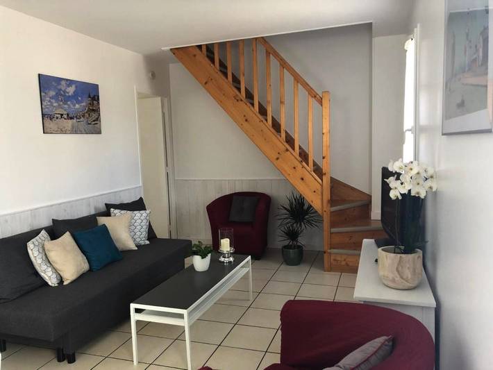 Location de vacances pour 6 personnes, avec terrasse à Honfleur
