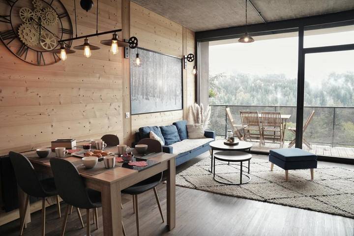 Appartement de vacances pour 4 personnes, avec Balcon et Vue