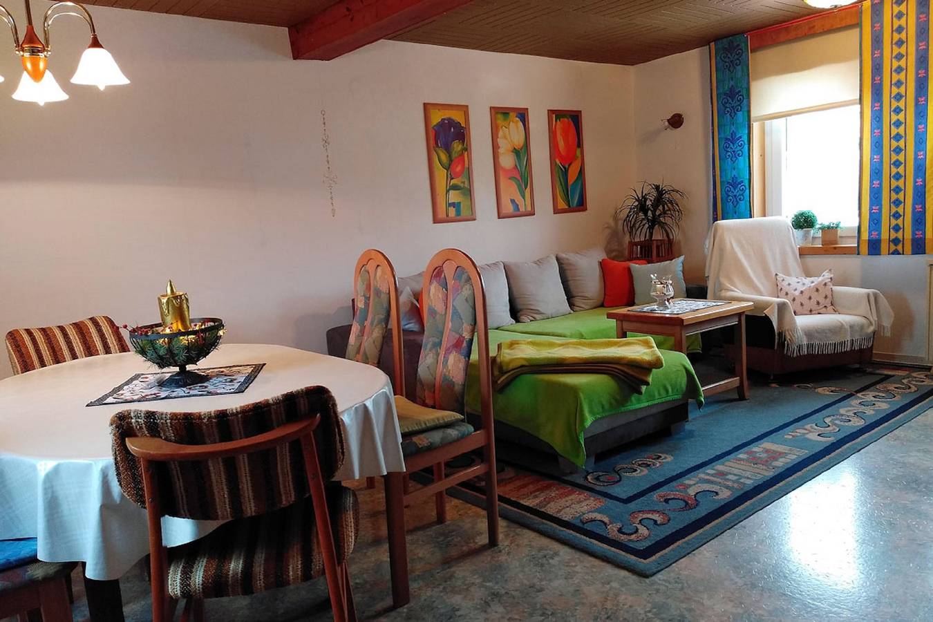 Ganze Wohnung, Ferienwohnung Riemer - Ferienwohnung mit Wohnküche und kostenfreiem Wlan in Geisa, Biosphärenreservat Rhön