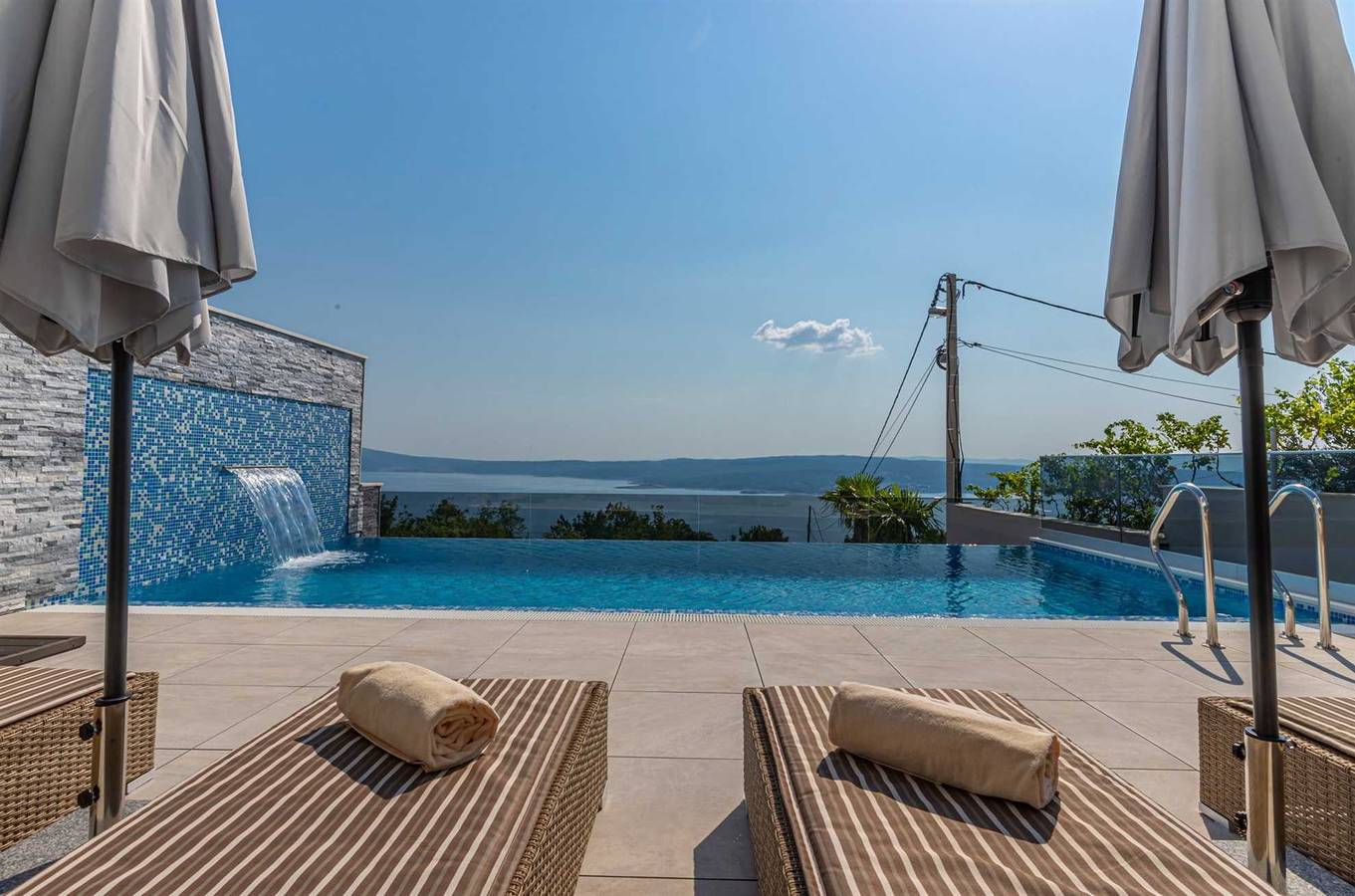Luxusvilla Cesarea mit Pool in Crikvenica, Primorje-Gorski Kotar