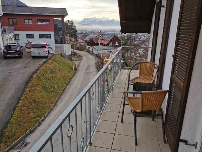 Gîte pour 9 personnes, avec vue ainsi que vue sur le lac et jardin à Dornbirn - 4
