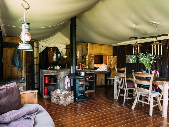 Camping voor 5 personen, met Tuin in Cotswolds