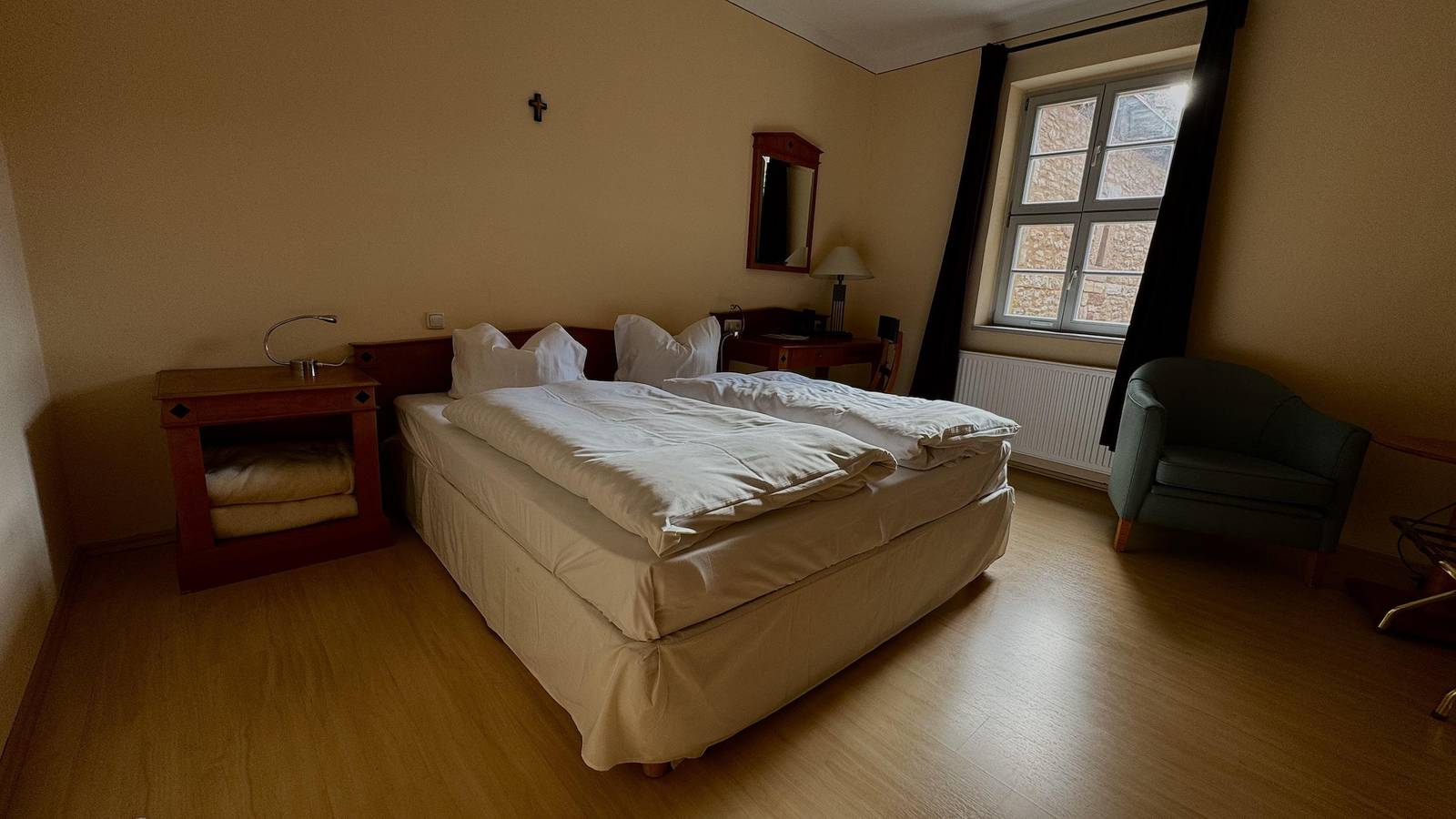 Doppelzimmer in Kaiserpfalz, Saale-Unstrut