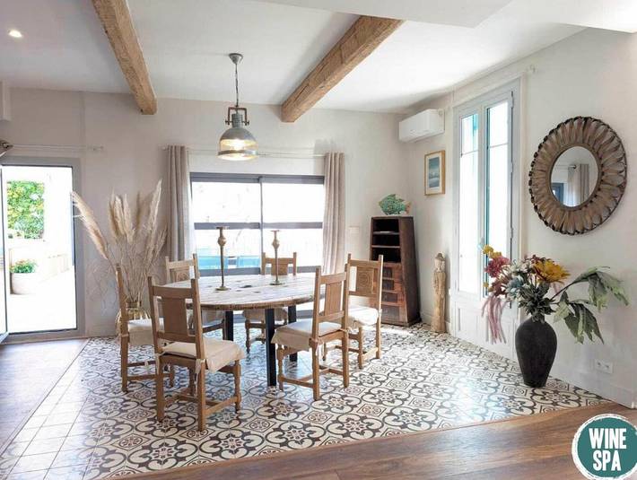 Location de vacances pour 4 personnes, avec terrasse et vue à Servian - 4