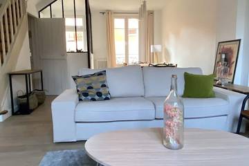 Location de vacances pour 9 personnes, avec jardin à Asnières-sur-Seine