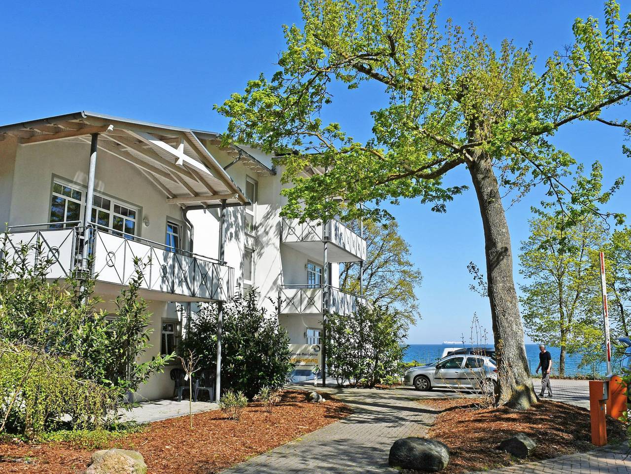 Ganze Ferienwohnung, Appartementhaus am Strand m. Balkon Göhren (Or 01-09) in Göhren, Rügen