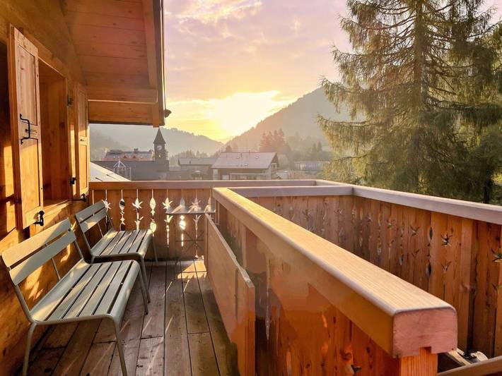 Ganze Wohnung, Ferienwohnung für 8 Personen mit Ausblick in Morgins, Troistorrents