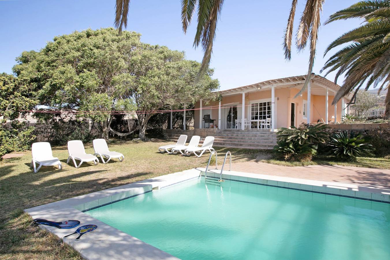 Villa de vacaciones 'Saint Maxime' con vistas al mar, piscina privada y Wi-Fi in Adeje, Tenerife Sur