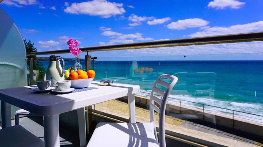 Apartament wakacyjny dla 4 osób, z Balkon i Taras oraz Widok w Obzor