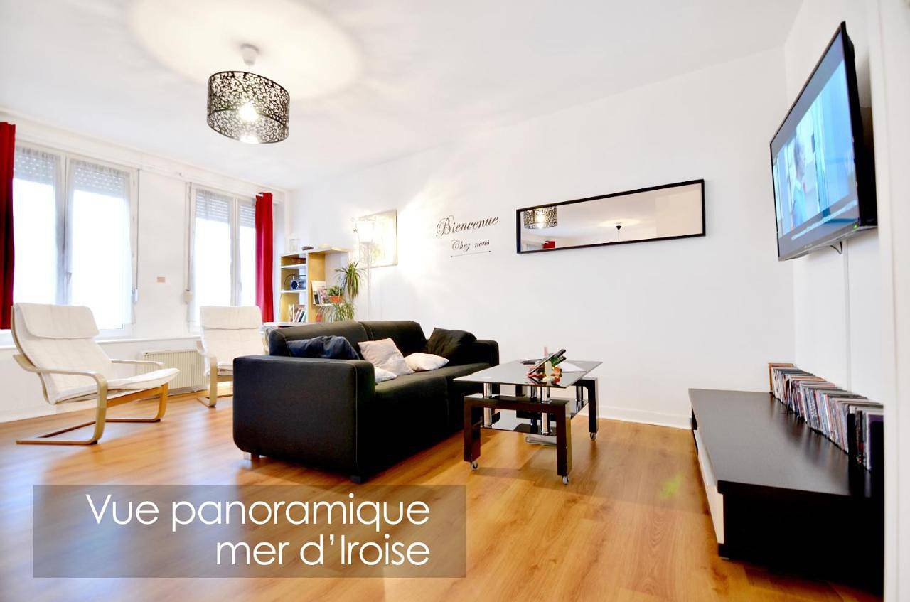 Appartement entier, Studio with Sea View in Brest, Région de Brest