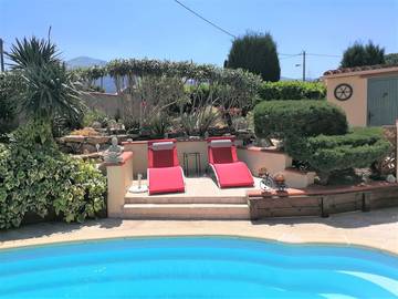 Chambre d’hôte pour 2 personnes, avec terrasse et piscine, animaux acceptés à Sorède