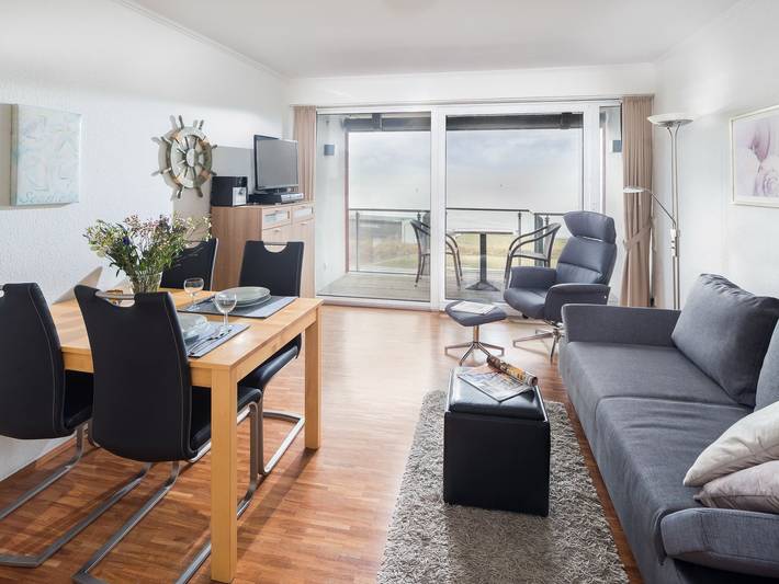 Ferienwohnung für 2 Personen, mit Balkon auf Norderney - 2