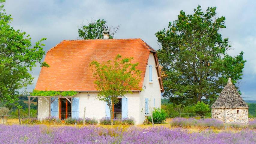 Vakantiehuis voor 4 personen, met tuin en terras in Rocamadour