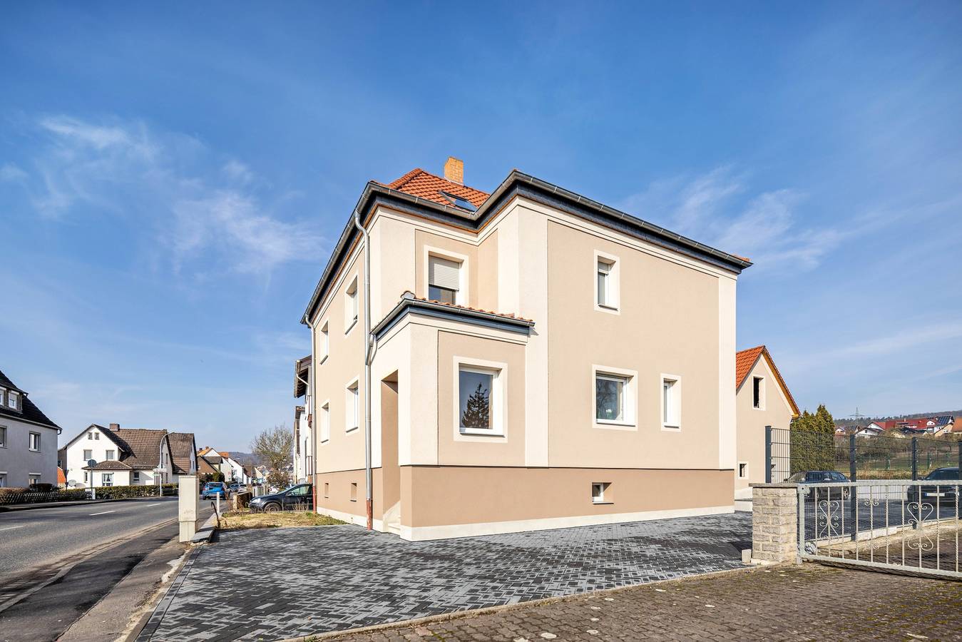 Haus Fuldablick 'Zimmer 7' mit Gemeinschaftsgarten und Wi-Fi in Rotenburg an der Fulda, Hessisches Bergland