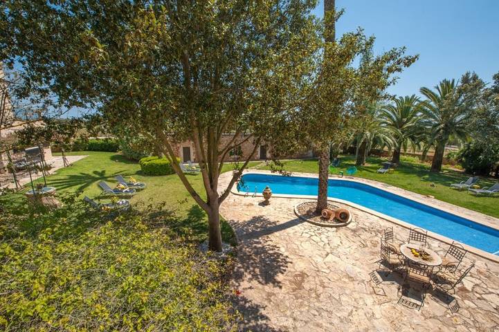 Finca mit Hund für 6 Personen, mit Garten und Pool sowie Terrasse, mit Haustier in Llucmajor - 2