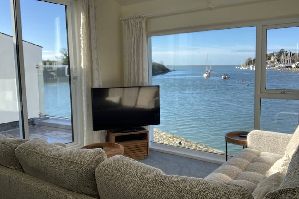 Casa de vacaciones con vistas al mar in Snowdonia