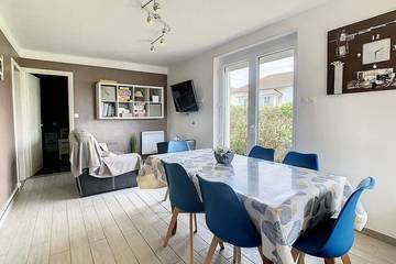 Gîte pour 6 personnes, avec terrasse et jardin dans Hauteville-sur-Mer - Plage