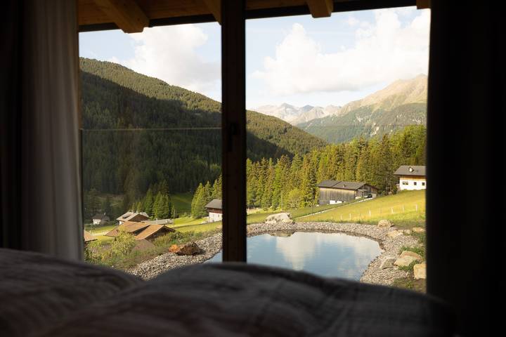 Appartamento per 4 persone, con sauna e balcone in Alto Adige