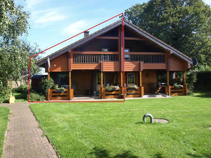 Ferienhaus für 4 Personen, mit Sauna und Garten in Kappeln
