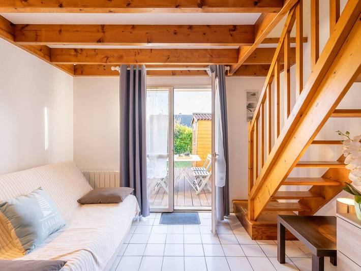 Location de vacances pour 4 personnes, avec terrasse, animaux acceptés dans Plage du Men Du - 3