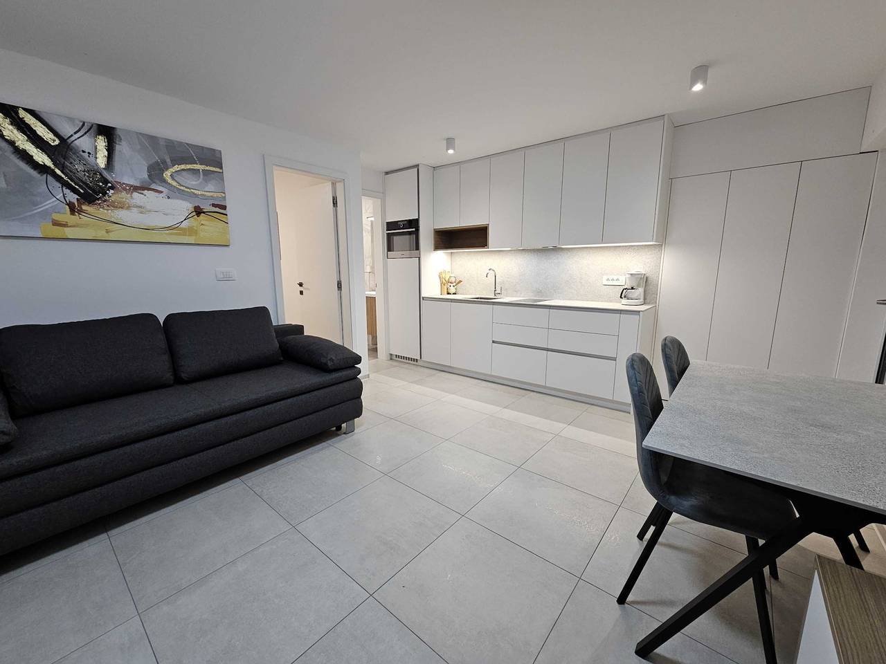 Ganze Wohnung, Portoroz Apartment with Sea View and Hot-Tub - One Bedroom Apartment with Sea View and Terrace in Izola, Slowenische Riviera