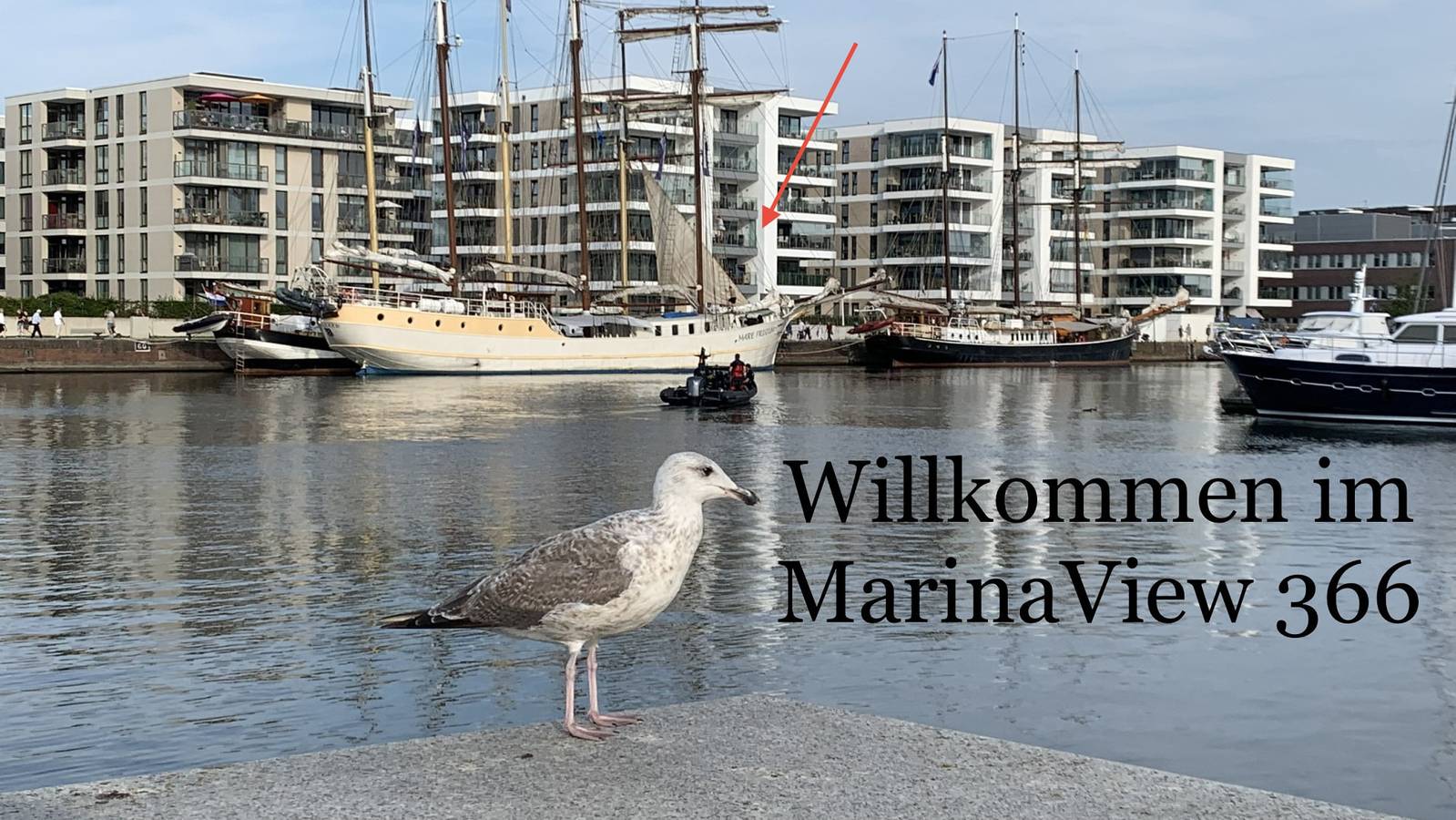 Ganze Ferienwohnung, MarinaView366 in Bremerhaven-Mitte, Bremerhaven