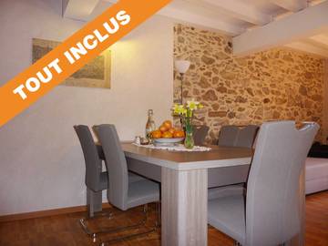 Gîte pour 4 personnes, avec terrasse à Montségur