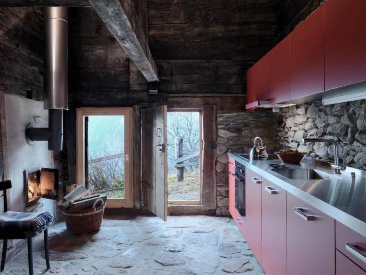 Huberhaus in Bellwald, Goms