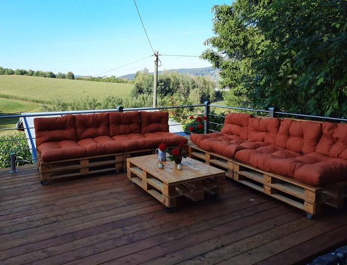 Appartement de vacances pour 3 personnes, avec balcon et jardin - 1