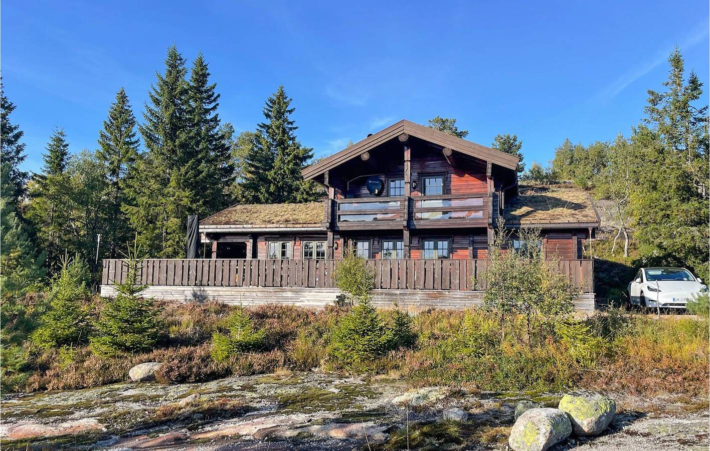 Ferienhaus für 8 Personen mit Garten in Nissedal