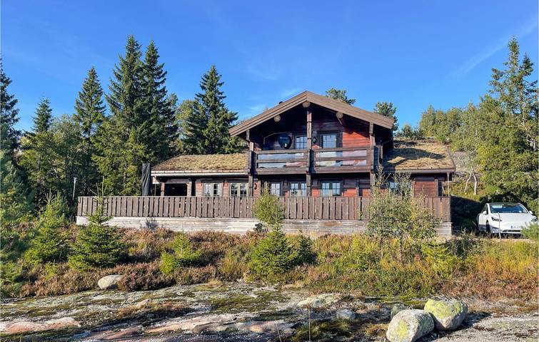 Ferienhaus für 8 Personen mit Garten in Nissedal