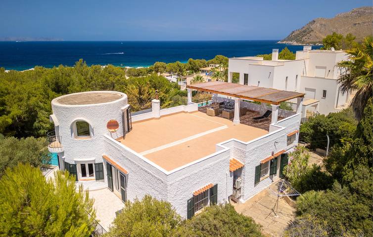 Retiro con vistas al mar, terraza, piscina y barbacoa | 1,5 km de la playa de Ca Los Camps in Betlem, Artà