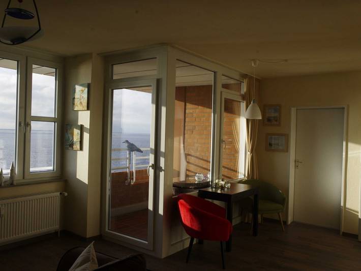 Ferienwohnung für 2 Personen, mit Balkon und Ausblick am Jadebusen - 2