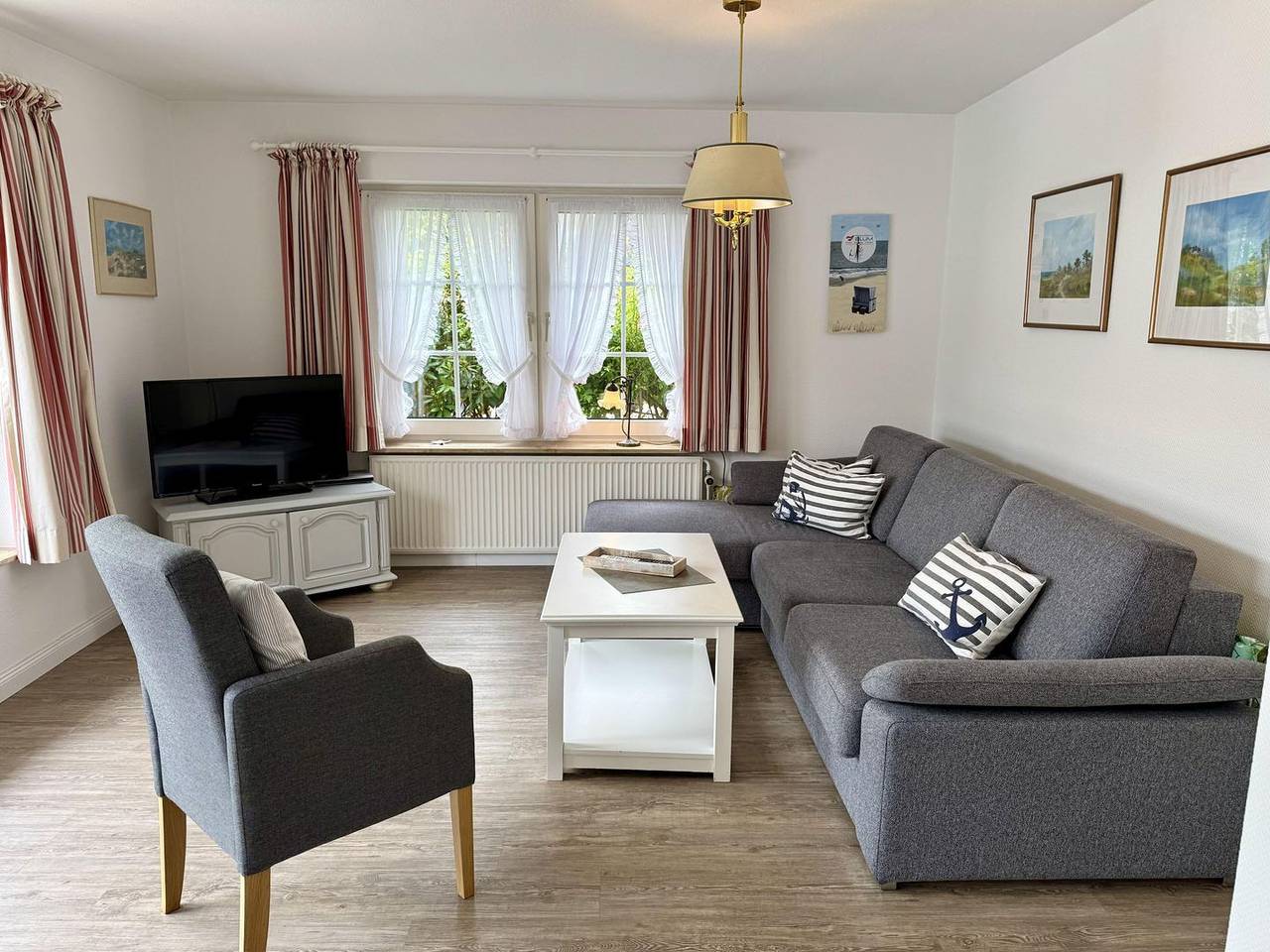 Ganze Wohnung, Gemütliche 2-Zimmer Ferienwohnung für 4 Personen, strandnah in Westerland in Westerland, Sylt (Gemeinde)