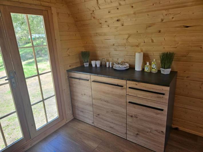Ferienhaus für 2 Personen, mit Terrasse und Seeblick sowie Ausblick in Naturpark Lauenburgische Seen - 4