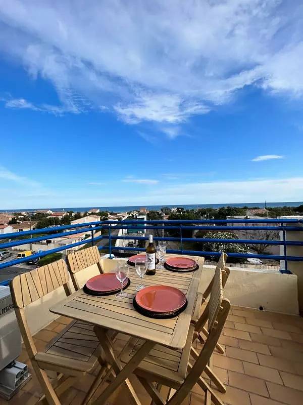 Appartement de vacances pour 4 personnes, avec vue et terrasse - 1