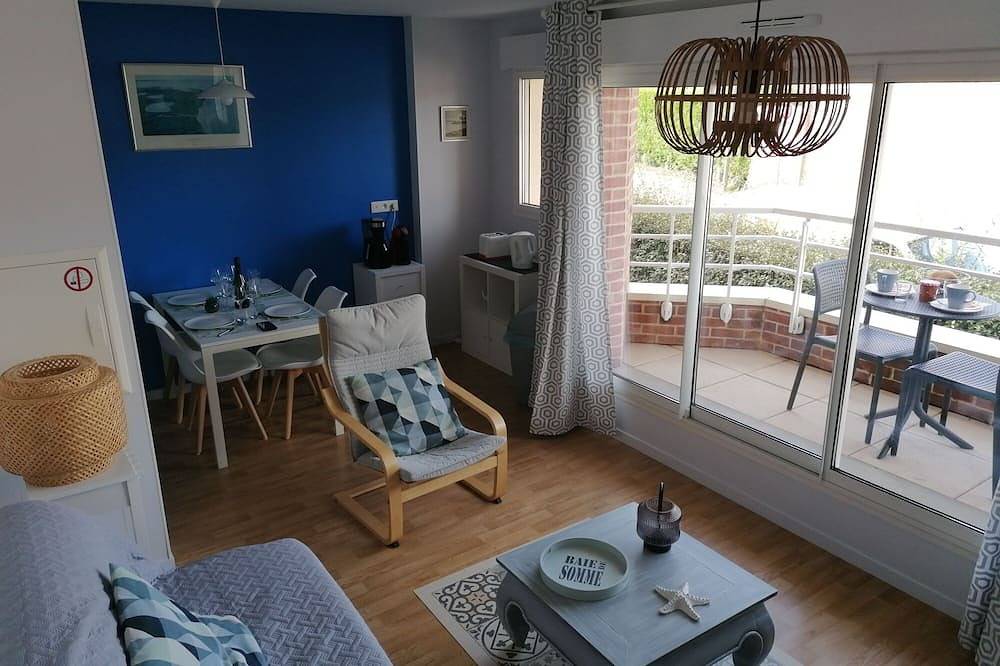 Appartement entier, \"Le Calypso\" - Appartement avec parking privé, ascenseur et balcon in Saint-Valery-sur-Somme, Région d'Abbeville
