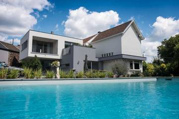 Cottage pour 2 personnes, avec vue et jardin ainsi que sauna et piscine à Chaudfontaine