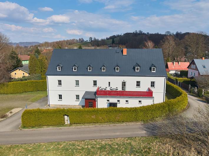 Ferienwohnung für 3 Personen, mit Terrasse in der Böhmische Schweiz