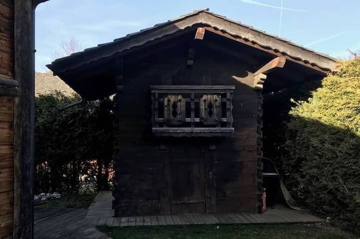 Chalet pour 2 personnes, avec jardin