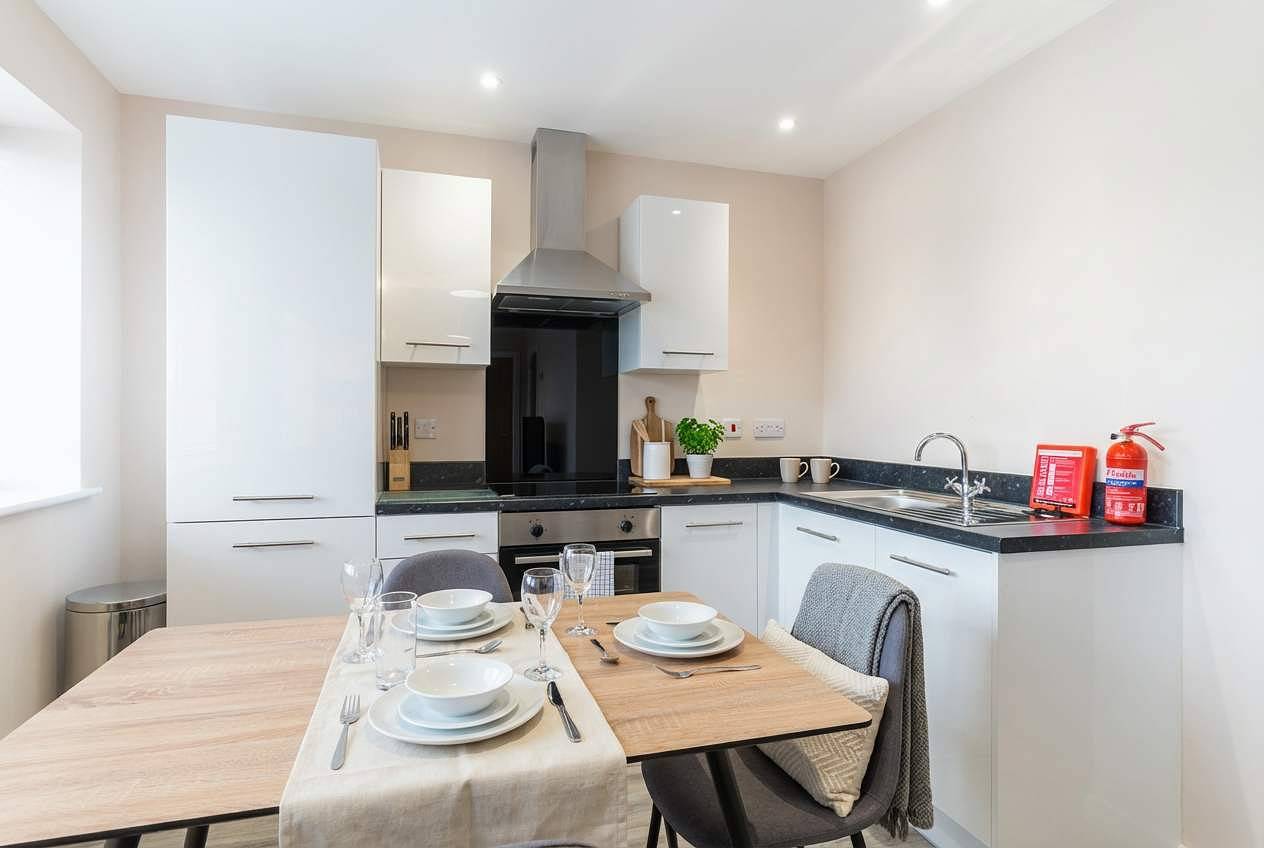 Appartement entier, 1 Bed Manchester Apartment with Parking - Sleeps 3 in Grand Manchester