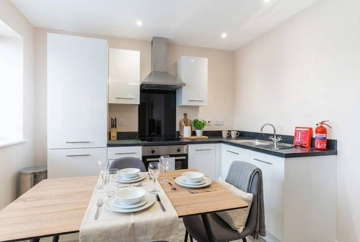 Appartement entier, 1 Bed Manchester Apartment with Parking - Sleeps 3 in Grand Manchester