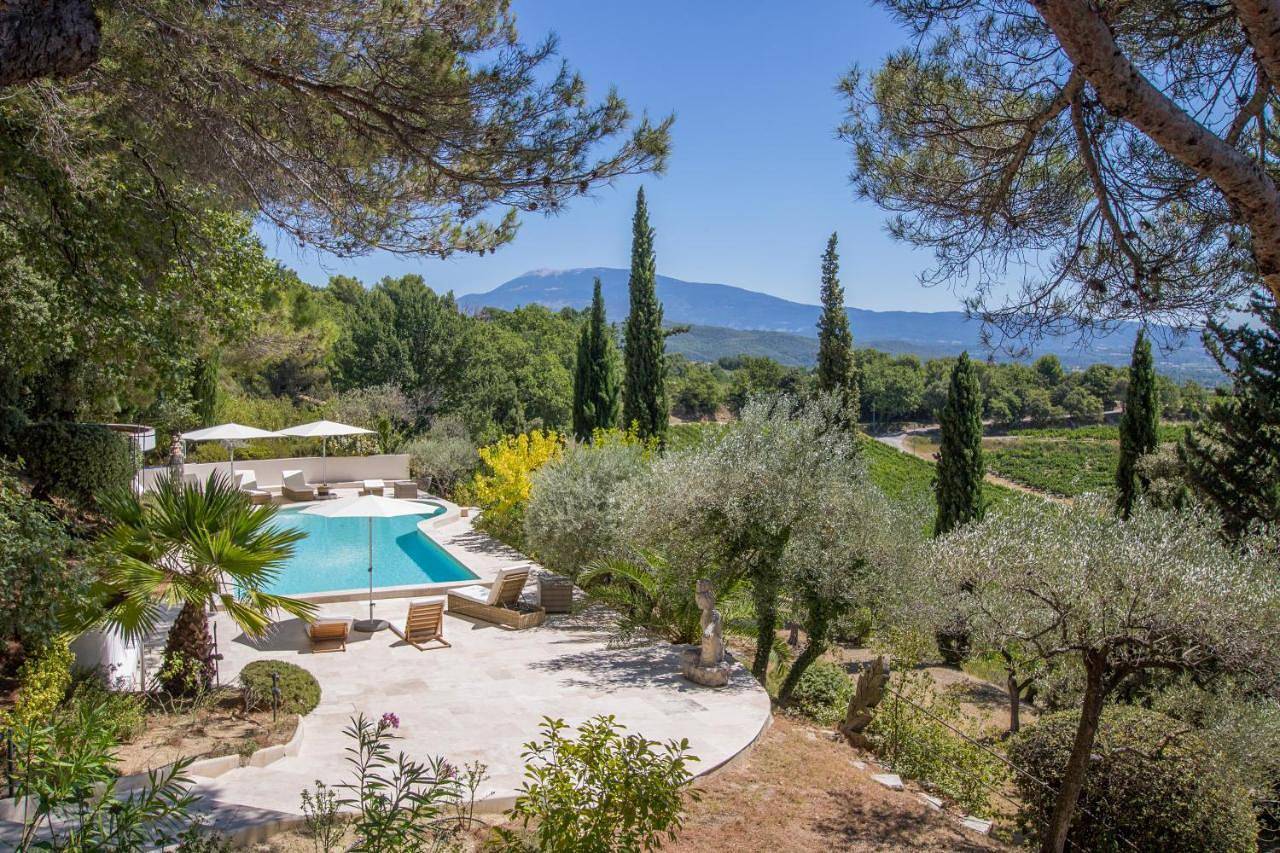 Villa Nymphée in Vaison-la-Romaine, Parc naturel régional du Mont-Ventoux