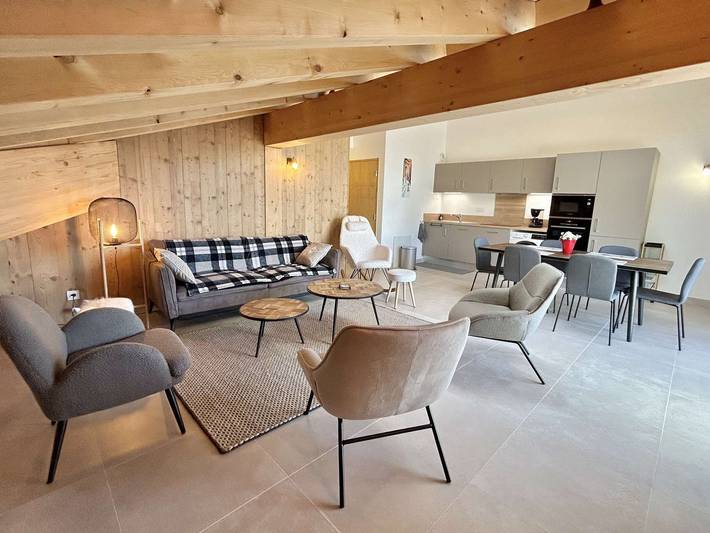 Location de vacances pour 6 personnes, avec Balcon et Sauna à Combloux
