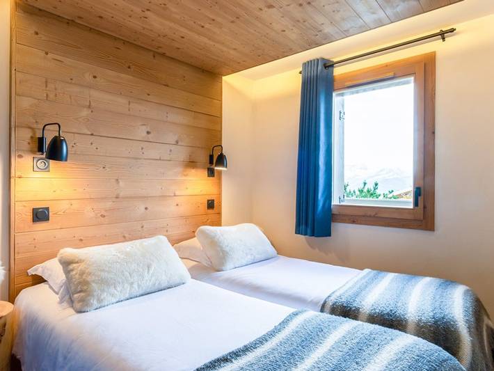 Gîte pour 10 personnes, avec terrasse ainsi que jacuzzi et sauna, animaux acceptés dans Bisanne 1500 - 4