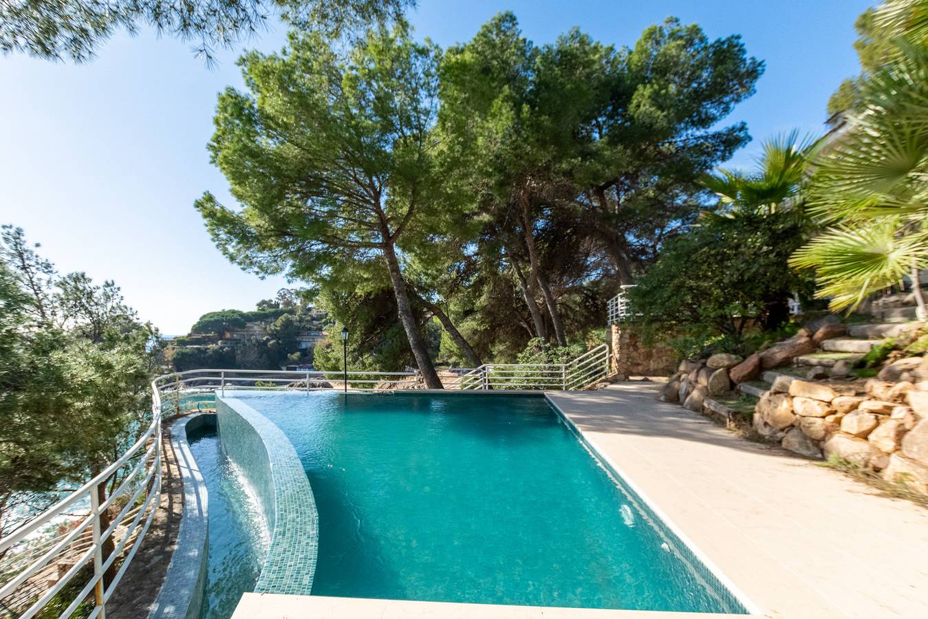 Villa Bay View in Cala San Francisco, Blanes
